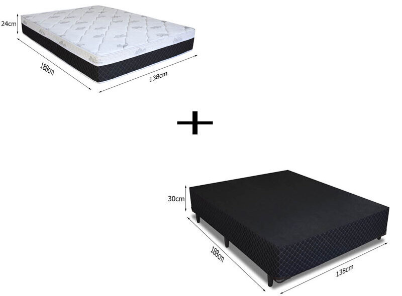 Colchão-Casal-Veneza-Molas-Ensacadas-Base-Box-Veneza-Preto-138x188x42-2-e1598642282115
